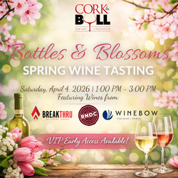 Bottles & Blossoms Spring Wine Tasting