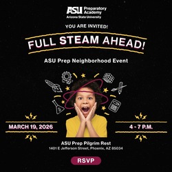 ASU Prep Pilgrim Rest Invites Community to Jump Full Steam into Spring