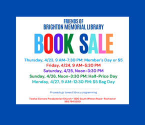 Friends of BML Book Sale