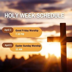 Holy Week Worship