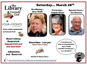The Library Comedy Club Show