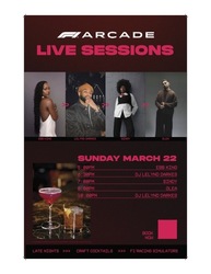 LIVE SESSIONS at F1® Arcade D.C.