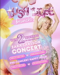 Zara Larsson Pre-Concert Happy Hour