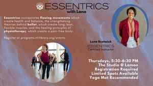 Essentrics With Lana: Mobility And Strength Class (Registration Required)