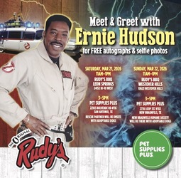 Meet & Greet with Actor Ernie Hudson & Pet Adoption Event