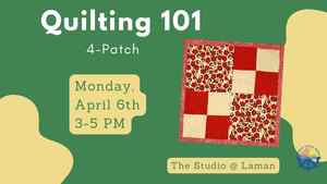 Quilting 101: 4-Patch