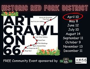 April Second Friday - Art Crawl on 66
