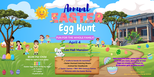 Annual Easter Egg Hunt at Lee Hall Mansion