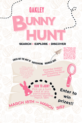 Oakley Aglamesis Easter Bunny Scavenger Hunt