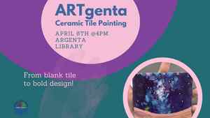 ARTgenta Crafts & More: Ceramic Tile Painting