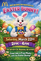 Bayonne McDonald's to Host Easter Event