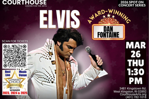 ELVIS – Award Winning Dan Fontaine – 3/26/26 THU 1:30pm