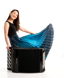 Hanzhi Wang, accordionist and composer