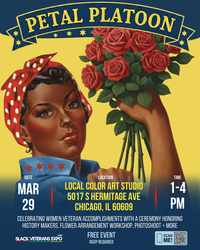 Petal Platoon: Flowers, Photos & Phenomenal Women Veterans