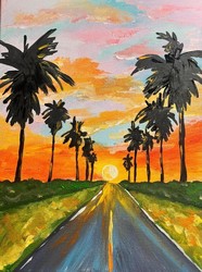 "Road to Adventure" In-Studio Paint Party!