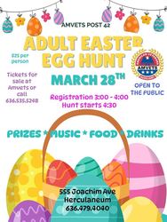 Adult Easter Egg Hunt - AMVETS Post 42