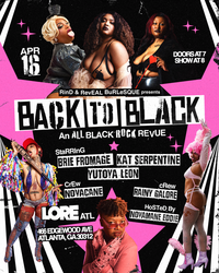 Back to Black: An All Black Rock Revue