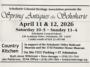 Spring Antiques in Schoharie