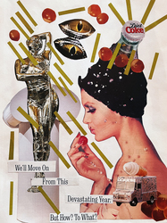 Pushing 40: an Exhibition of Collage Artworks