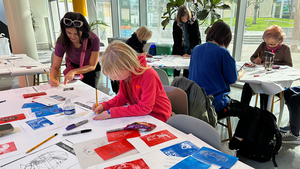 Free Art Workshop: Relief Print