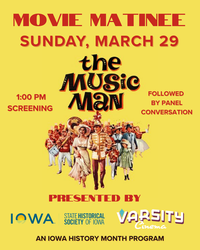 The Music Man - Film and Panel at Varsity Cinema