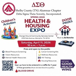 Shelby County (TN) Alumnae Chapter Delta Sigma Theta Sorority, Inc. Health & Housing Expo