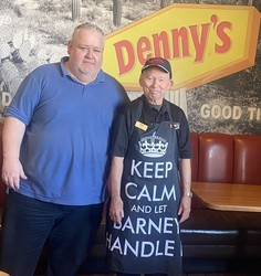 Barneys Day at Denny's