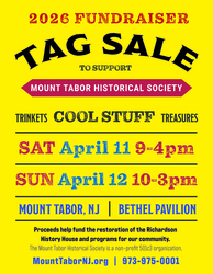 Mount Tabor Annual Tag Sale 2026