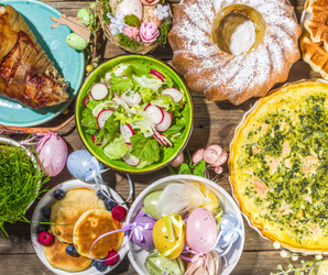 Easter Brunch at The Pyramid Restaurant in Fairmont Dallas