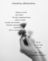 Kenyon Hall Presents - Transitory Obfuscation