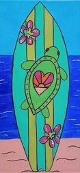 "Turtle Surf" In-Studio Paint Party!