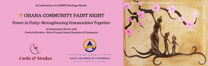 "AANHPI Heritage Month Community Paint Night" In-Studio Paint Party!