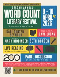 Western Reserve Academy’s Word Count Literary Festival: Because Words Count