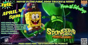 FREE Peoria Movie in the Park, Food Trucks & MORE-Sat April 4th