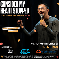 Bren Tran – Stand Up Comedy Show | Saturday March 28th | Live at The Hideout