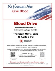 American Legion Blood Drive