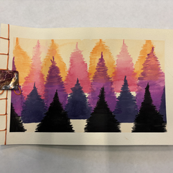 Bookbinding Meets Watercolor!