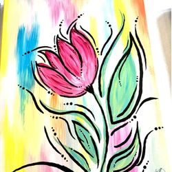 Canvas Paint Night at AR Workshop