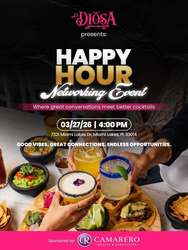Happy Hour Networking Event at La Diosa – Sip, Connect & Unwind