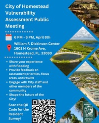 City of Homestead Vulnerability Assessment Public Meeting