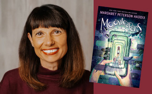 Author visit - Margaret Peterson Haddix