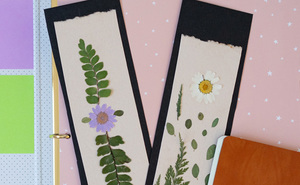 Pressed Flower Bookmarks