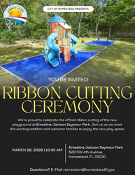 City of Homestead Ribbon Cutting Ceremony