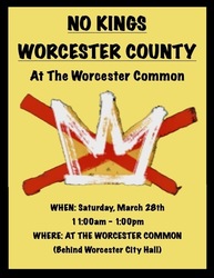 No Kings 3 Rally on Worcester Common