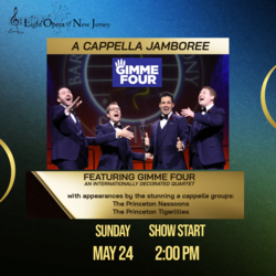 Light Opera of NJ Presents "A Cappella Jamboree"