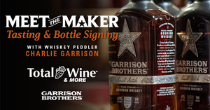 Meet the Maker Bourbon Tasting and Bottle Signing with Charlie Garrison