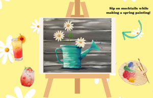 Mocktails and Masterpieces for Adults and Teens 15 and Up