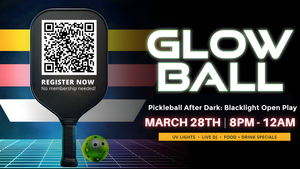GLOWBALL: Blacklight Pickleball at Aces