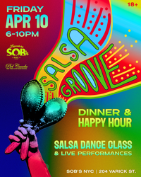 Salsa Groove: Dance Class & Happy Hour
