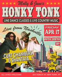 Molly & June's Honky Tonk w/ Curt Chambers & Shantaia Live Country Music From Nashville!